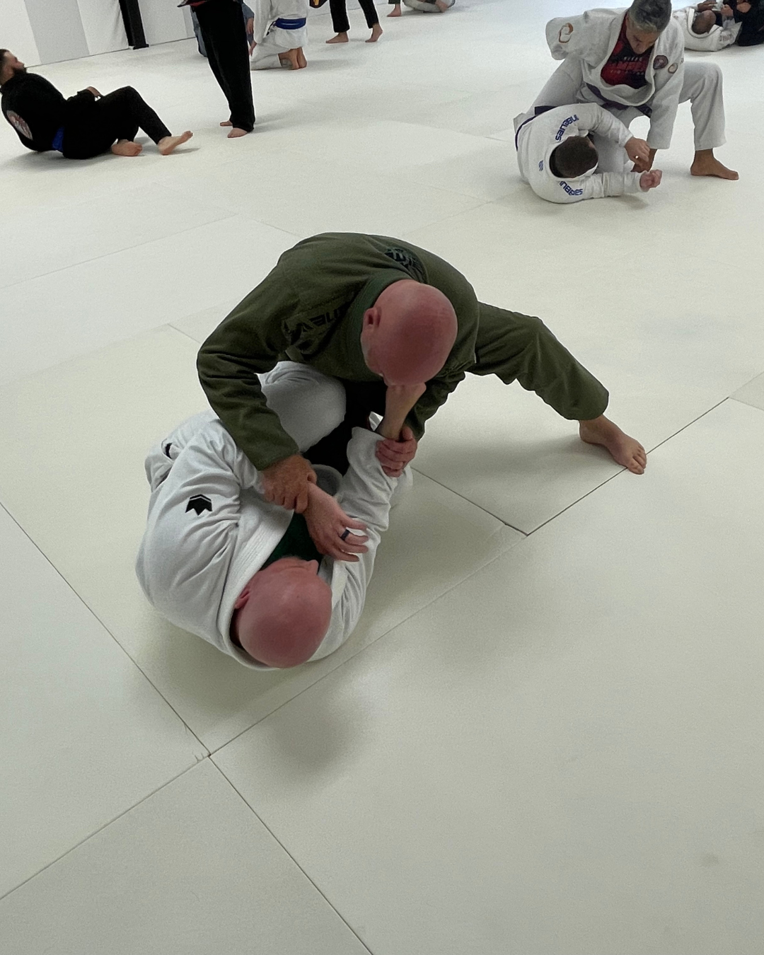 Adult martial arts class