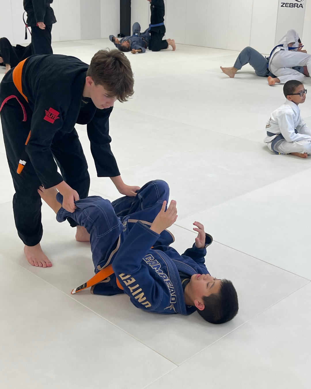Teens martial arts class