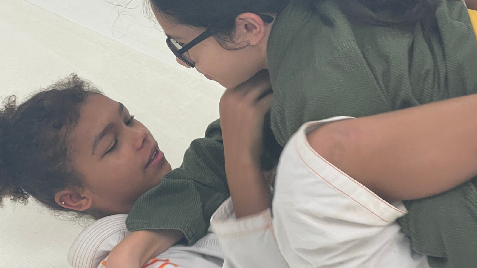 Teen staying active and healthy through training